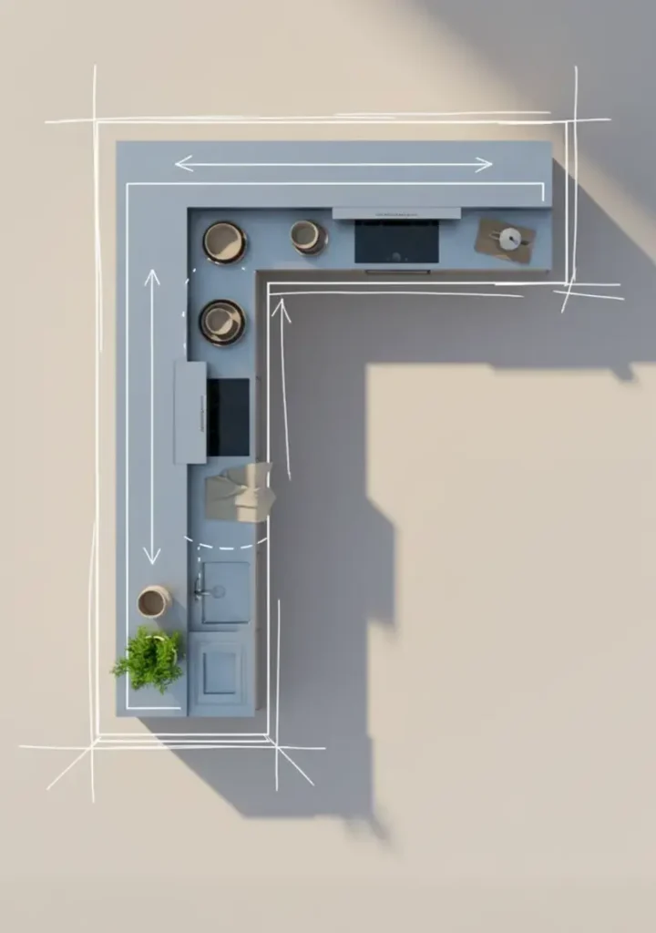 L - Shaped Kitchens_